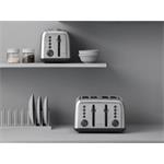 Buydeem DT640E, Hriankovač na 4 plátky, farba nerezová oceľ