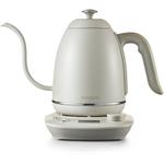 Buydeem K821, Varná kanvica s husím krkom na kávu, 0,8l, farba ovsená biela