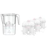 BWT VIDA MEI, filtračná kanvica, 2,6l + 3 filtre, biela