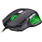 C-Tech Akantha (GM-01G), myš, zelené podsvietenie, čierna