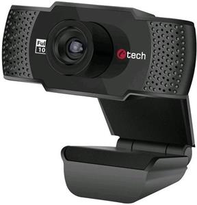C-Tech CAM-11 Full HD webkamera, čierna, (rozbalené)