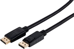 C-Tech DisplayPort 1.2, kábel, 4K, 60Hz, M/M, 0,5m