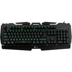 C-Tech Echion GKB-37, herná klávesnica, CZ/SK, mechanická s Kailh RED spínači, 7 farieb podsvietenia, programov., USB