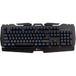 C-Tech Echion GKB-37, herná klávesnica, CZ/SK, mechanická s Kailh RED spínači, 7 farieb podsvietenia, programov., USB