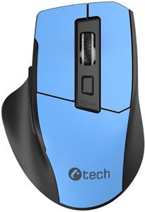 C-Tech Ergo WLM-05 bezdrôtová myš, 1600DPI, 6 tlačidiel, modrá