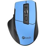 C-Tech Ergo WM-05 myš, 1600DPI, 6 tlačidiel, USB, modrá
