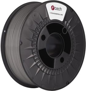 C-Tech Essential Line, PETG filament, 1,75mm, 1kg, sivý