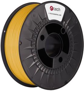 C-Tech Essential Line, PLA filament,  1,75mm, 1kg, žltá