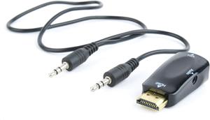 C-Tech HDMI na VGA + Audio adaptér, M/F