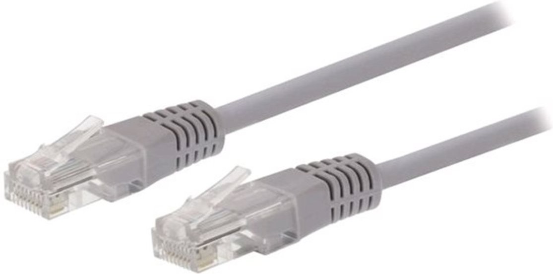 C-Tech kábel patchcord Cat5e, UTP, sivý, 30m