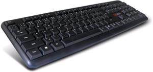 C-Tech KB-102, klávesnica, PS/2, CZ/SK, (rozbalené)