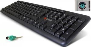 C-TECH KB-102, klávesnica, PS/2, SK