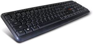 C-TECH KB-102, SK/CZ klávesnica, čierna