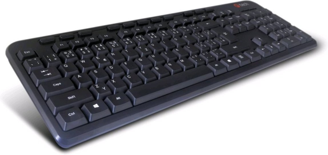 C-Tech KB-102M USB multimediálna klávesnica, slim , CZ/SK, čierna