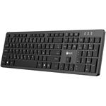 C-Tech KB-115, bezdrôtová klávesnica, 2.4Ghz, slim, CZ/SK