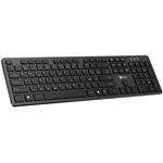 C-Tech KB-115, bezdrôtová klávesnica, 2.4Ghz, slim, CZ/SK