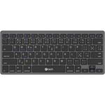 C-Tech KB-120S Dual mode, bezdrôtová klávesnica, BT5.0 + 2,4GHz, USB nano receiver, CZ/SK