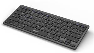 C-Tech KB-120S Dual mode, bezdrôtová klávesnica, BT5.0 + 2,4GHz, USB nano receiver, CZ/SK