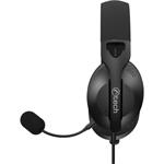 C-Tech Nemesis V3, slúchadlá, USB, čierne