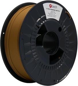 C-Tech Premium Line tlačová struna (filament), PLA, 1,75mm, drevo