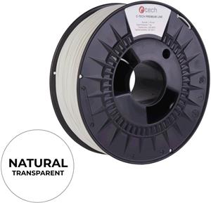 C-Tech Premium Line, TPU 90A filament, 1,75mm, 1kg, natural
