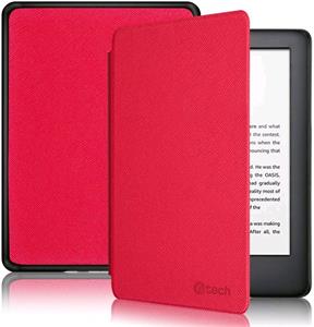 C-Tech Protect puzdro pre Amazon Kindle Paperwhite 5, AKC-15, červené