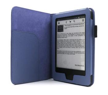 C-Tech PROTECT puzdro pro Amazon Kindle 6 TOUCH, WAKE/SLEEP funkce,AKC-08, modré
