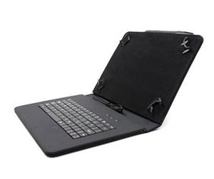 C-TECH puzdro s klávesnicou pre 9.7-10.1" tablet, čierne
