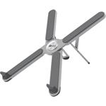 C-Tech Quallis NTS-100, stojan na notebook, do 15.6", skladací, hliníkový