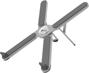 C-Tech Quallis NTS-100, stojan na notebook, do 15.6", skladací, hliníkový