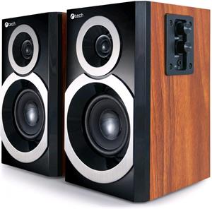 C-TECH SPK-310WD 2.0, reproduktory, drevené