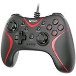 C-Tech Theon gamepad pre PC, PS3, čierny