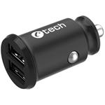 C-Tech UCC-03 nabíjačka USB do auta, 2x USB, 2,4A, čierna