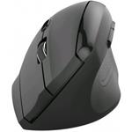 C-TECH VEM-08, vertikálna bezdrôtová myš, 6 tlačidiel, čierna