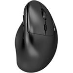 C-Tech VEM-12 Dual mode, vertikálna bezdrôtová myš, BT5.0 + 2,4GHz, čierna