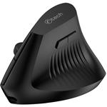C-Tech VEM-15 Dual mode, vertikálna bezdrôtová myš, BT5.0 + 2,4GHz, čierna