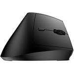 C-Tech VEM-15 Dual mode, vertikálna bezdrôtová myš, BT5.0 + 2,4GHz, čierna