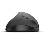 C-Tech VEM-17 Dual mode, vertikálna bezdrôtová myš, BT5.0 + 2,4GHz, čierna