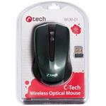 C-Tech WLM-01, myš, čierna
