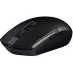 C-Tech WLM-06S bezdrôtová myš, silent, 1600DPI, 6 tlačidiel, čierno-grafitová