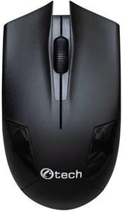 C-Tech WLM-08 bezdrôtová myš, 1200DPI, 3 tlačidlá,  čierna