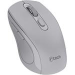 C-Tech WLM-12 Dual mode, bezdrôtová myš, BT5.0 + 2,4GHz, sivá