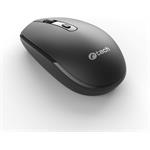 C-Tech WLM-15 Dual mode, bezdrôtová myš, BT5.0 + 2,4GHz, čierna
