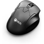 C-Tech WLM-17 Dual mode, bezdrôtová myš, BT5.0 + 2,4GHz, čierna