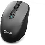 C-Tech WLM-19, bezdrôtová myš Dual mode, BT5.0 + 2,4GHz, čierna