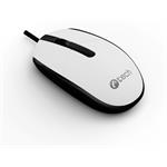 C-Tech WM-10, myš, USB, čierno-biela