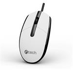 C-Tech WM-10, myš, USB, čierno-biela