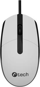 C-Tech WM-10, myš, USB, čierno-biela