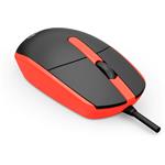 C-Tech WM-10, myš, USB, čierno-červená