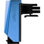 CableMod 12VHPWR adaptér 90 stupňov variant B, modrý